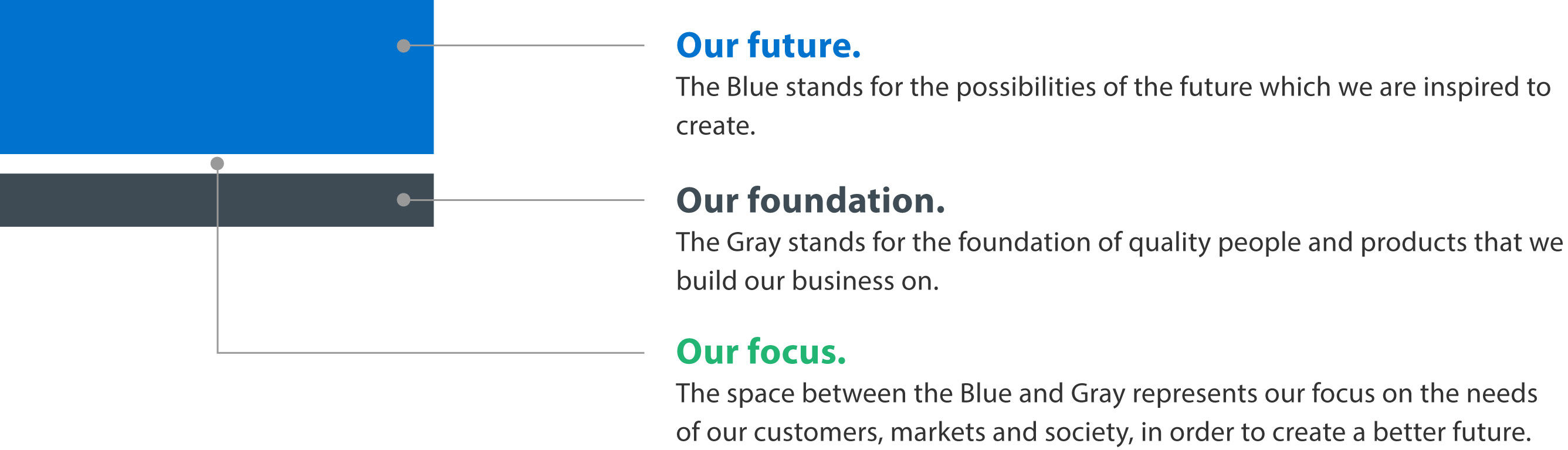 Our future. Our foundation. Our focus.