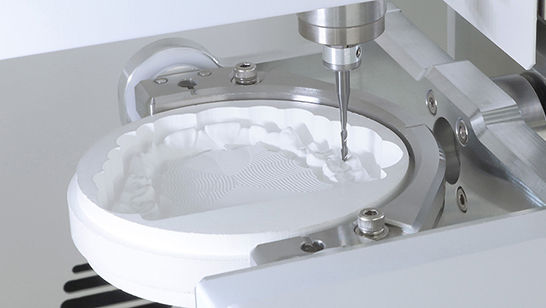 Dental milling process