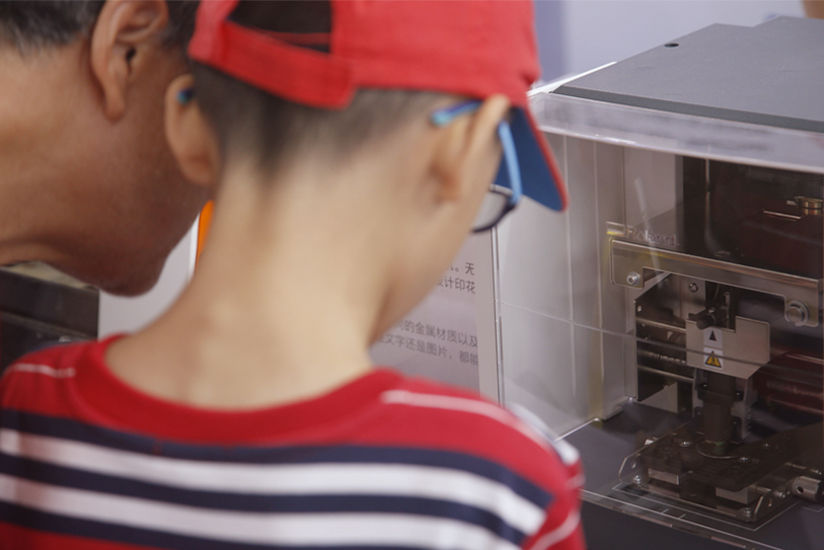 Children attending the workshop