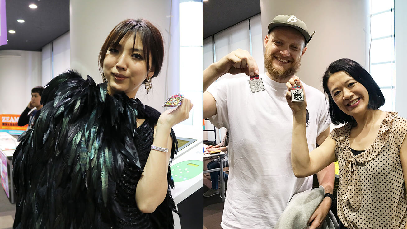 From left, Aogachou (Japan), Factory17 (UK) and Angela Ho (Australia).