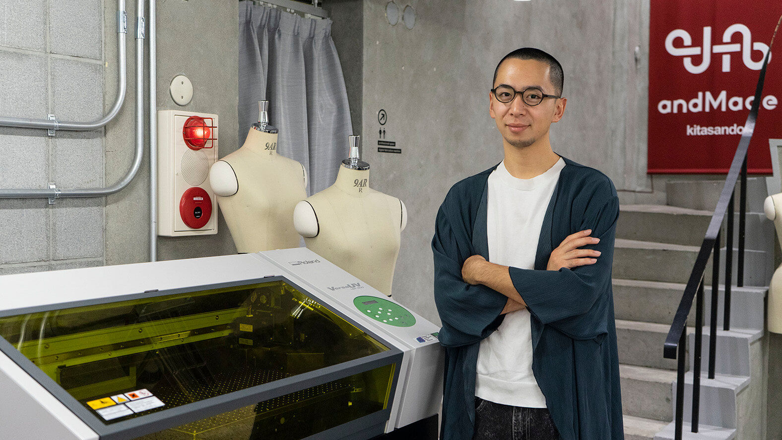 andMade.kitasando店長の鈴木直人さん