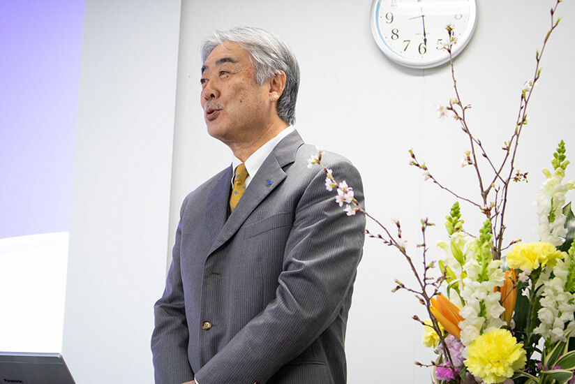 当社社長の藤岡秀則