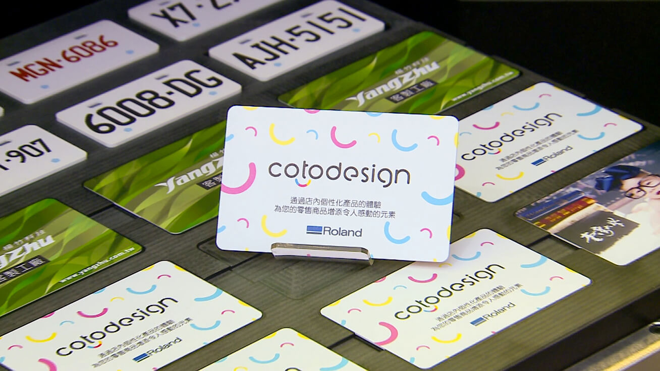 写真などをUVプリンターでプリントしたオリジナルのEasyCard