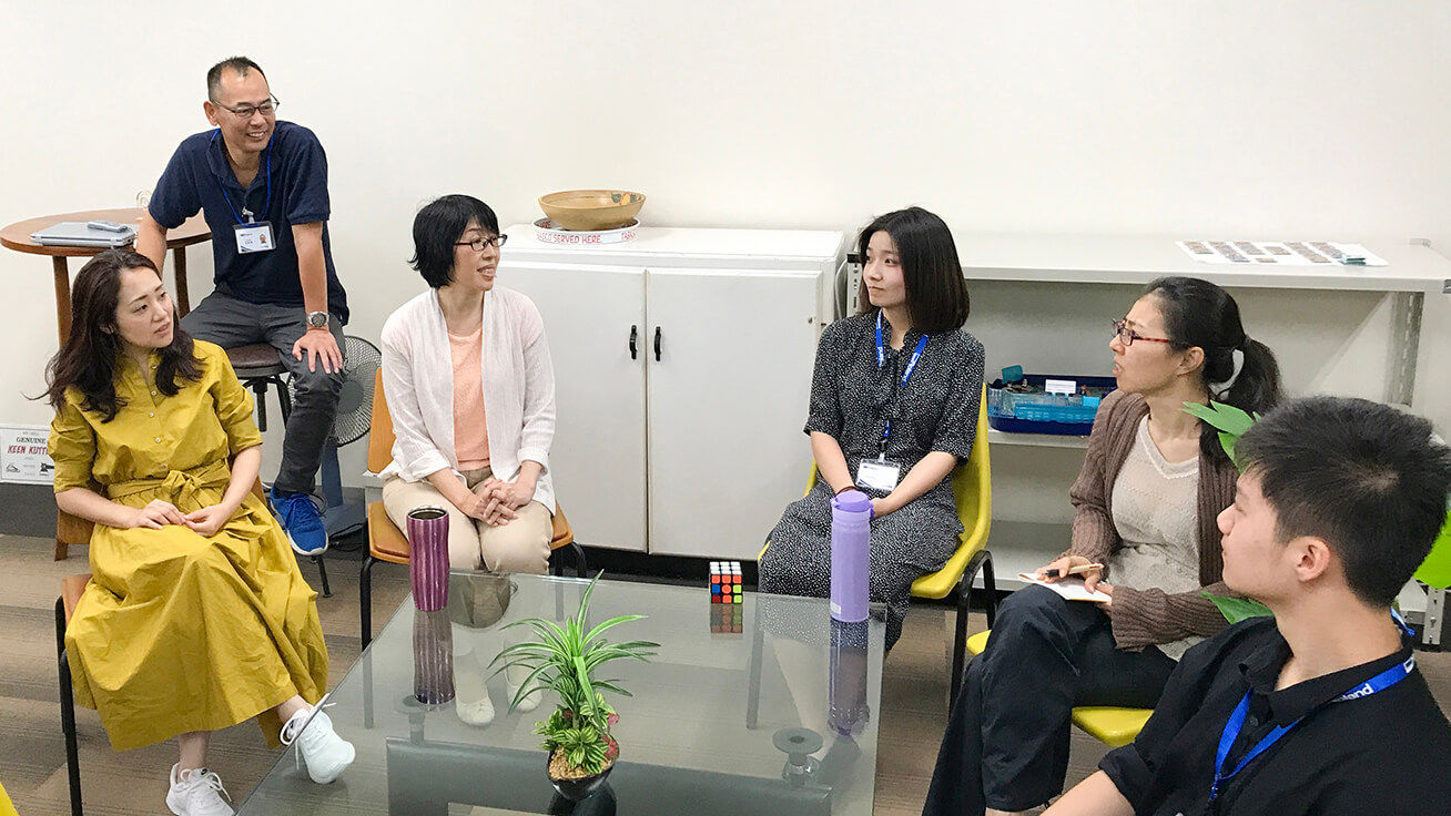 チームの皆さんと交流を深めました