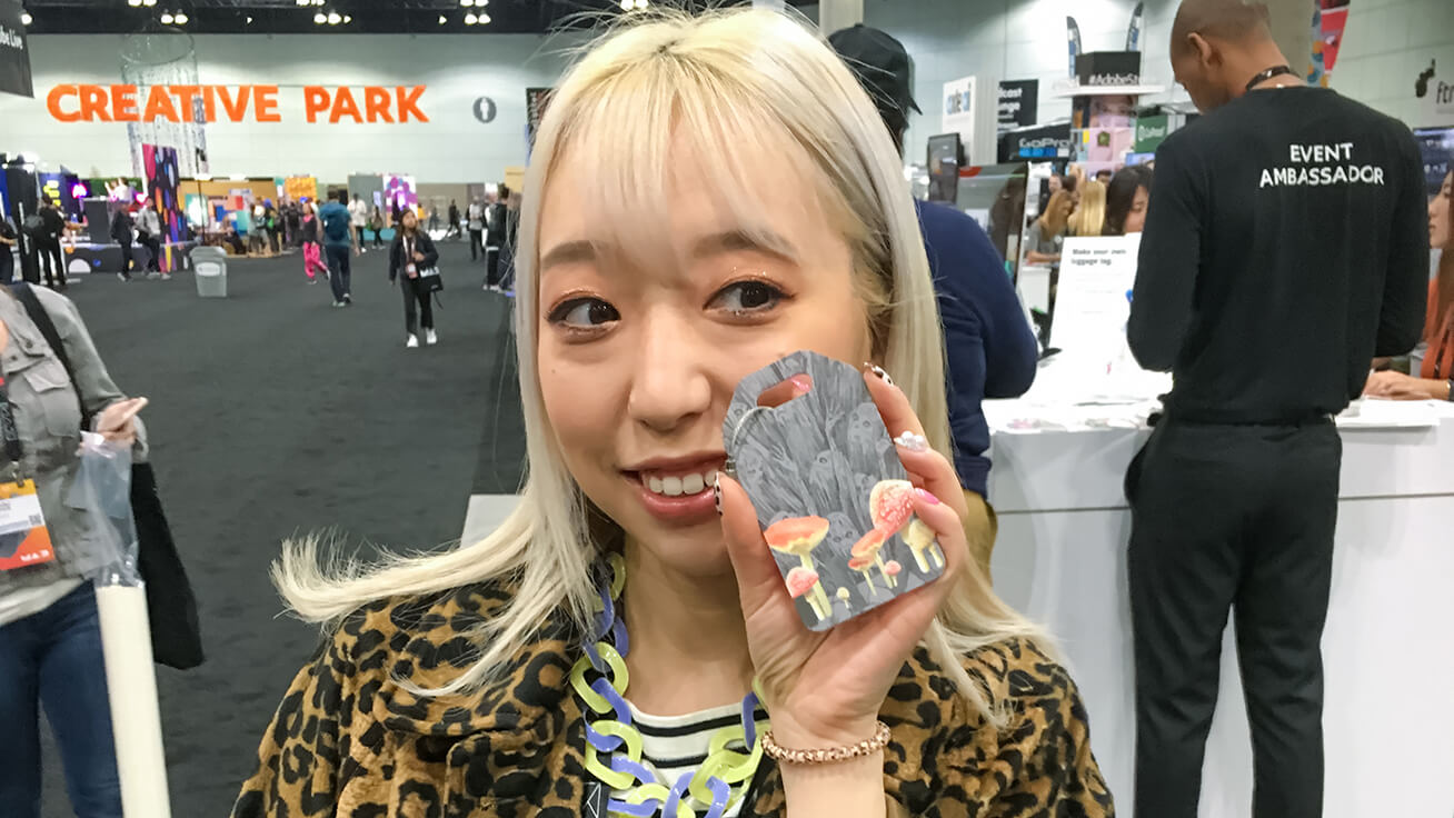 マーケティングコミュニケーションスペシャリストのAmy Xiaさんは、ちょっと不気味でおしゃれなタグを作りました