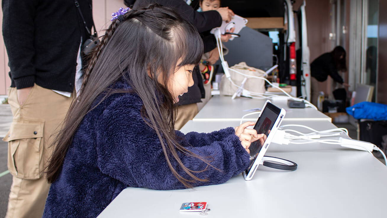 cotodesignを使って子どもたちも夢中でデザインを作りました
