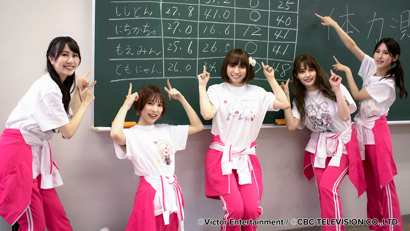 自作イラストをBT-12でプリントしたTシャツを声優ガールズバンド「PsyChe(プシュケ)」のメンバーが着用