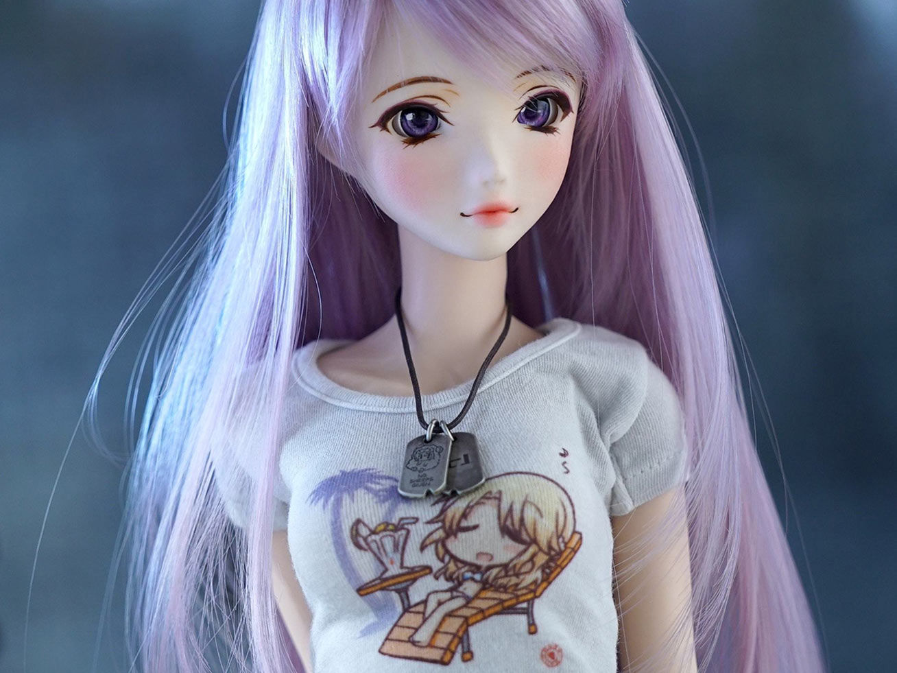当社UVプリンター「VersaUV LEF-20」でプリントしたドール用Tシャツ