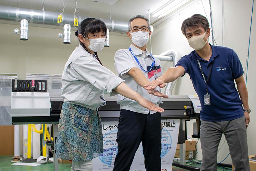 部門横断で社員の有志が集まりました