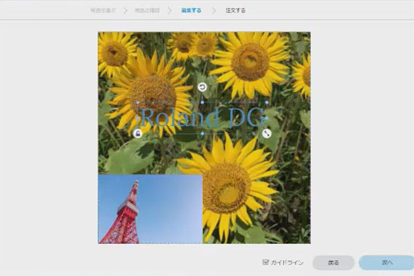 Some of the designs created online.