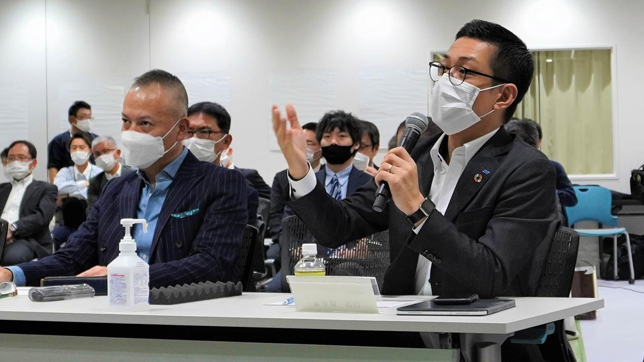 社長の田部