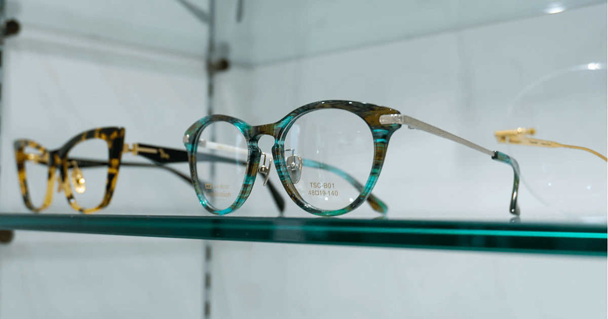 Custom-milled Eyeglasses by JUN GINZA