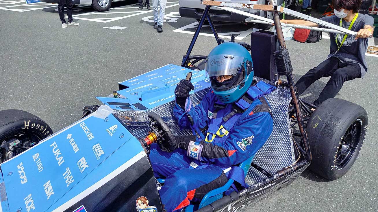 2022年大会に参戦した東京大学フォーミュラファクトリー