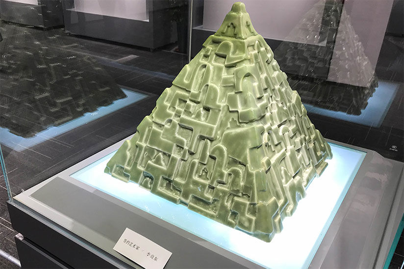 Piece created by contracted artist.