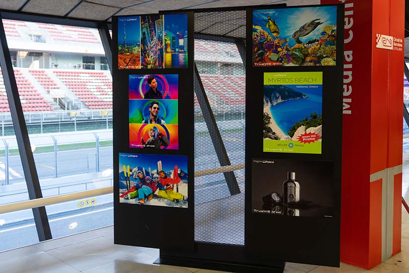 鮮やかな発色のレジンタイプの印刷サンプル