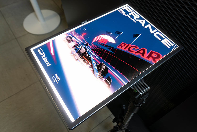 UV-printing sample