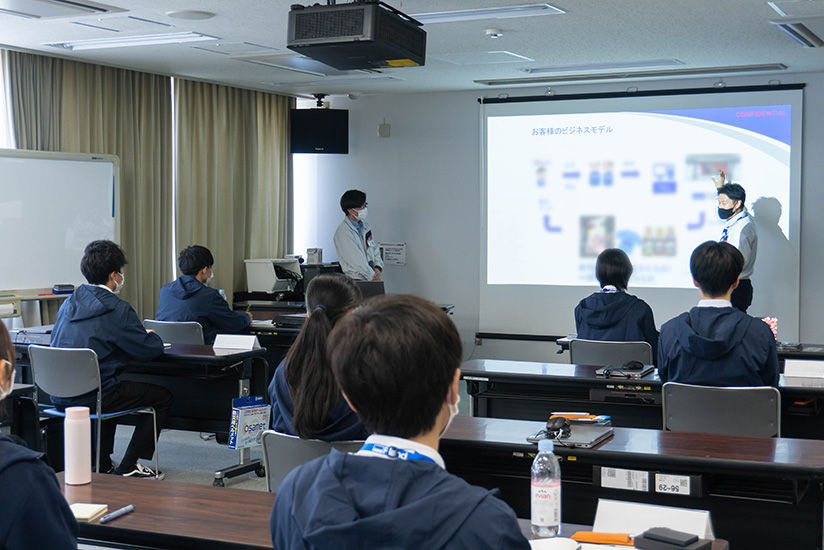 製品や市場に関する講義