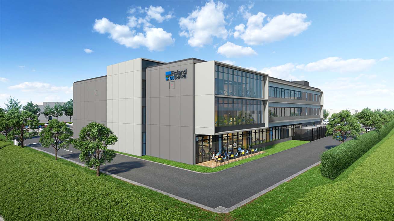 新社屋の完成イメージ