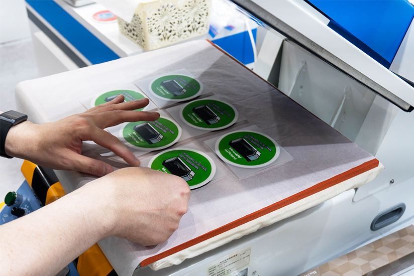 Heat pressing