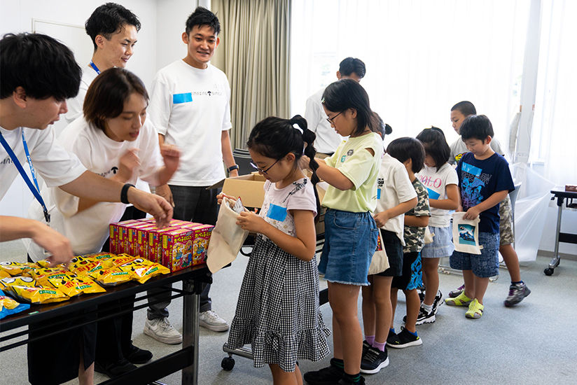 お菓子のプレゼント
