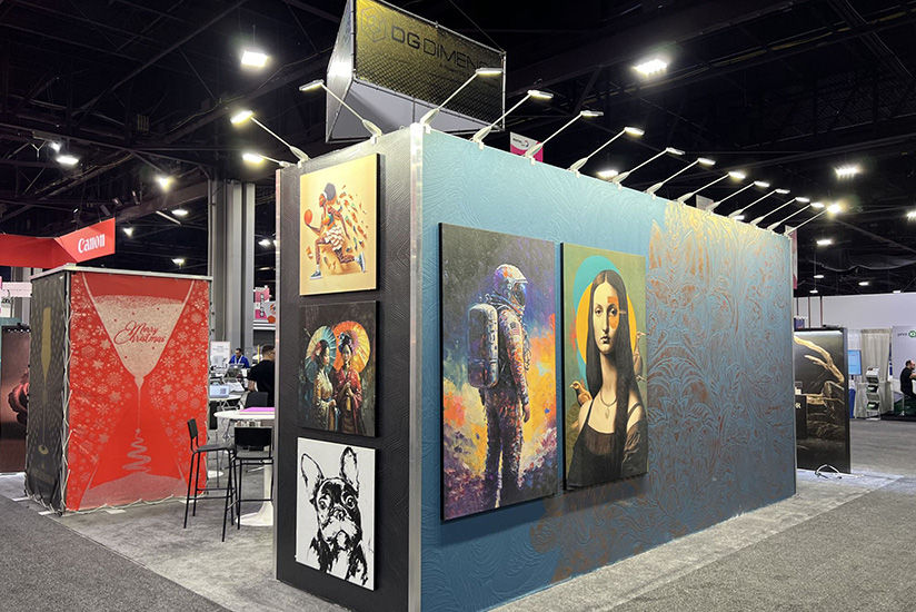 DG DIMENSE booth