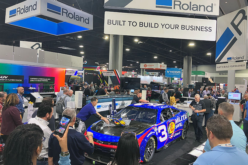 The car wrapping corner