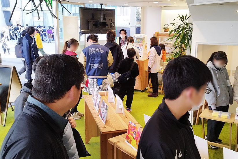 Photo exhibition venue