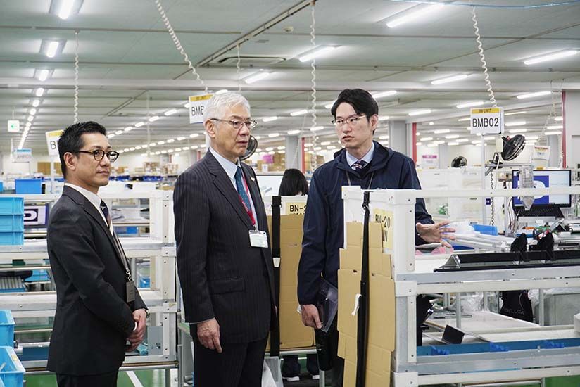 当社独自の生産方式を説明