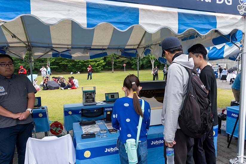 UV printer demonstration
