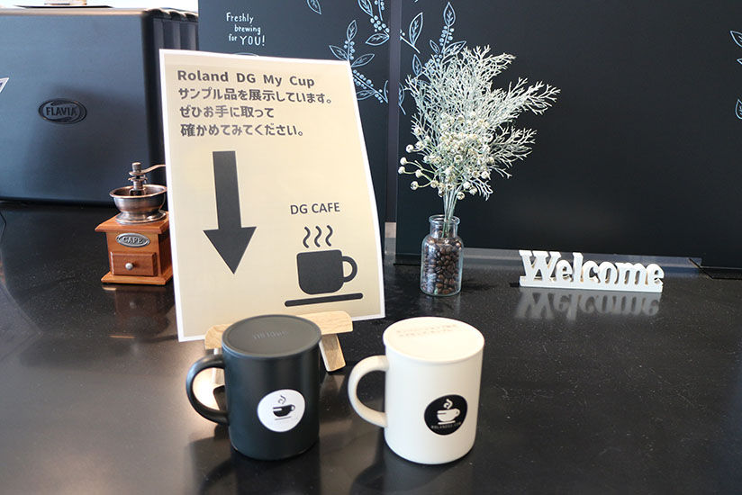 サンプル品の展示