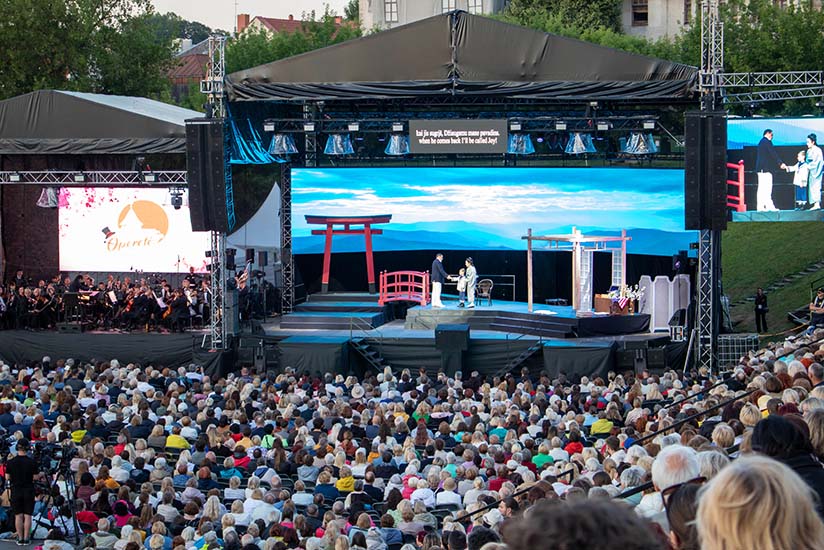 A scene from Puccini's opera Madame Butterfly