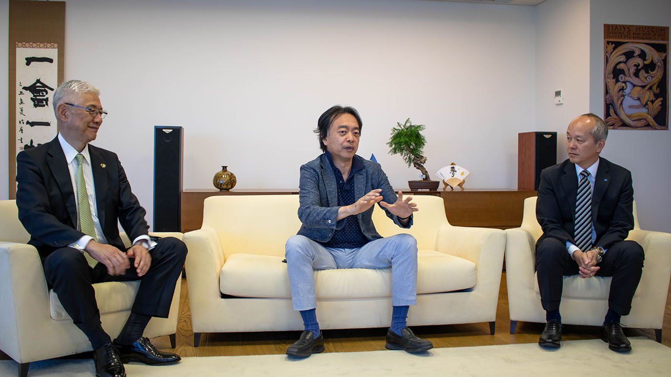 対談の様子