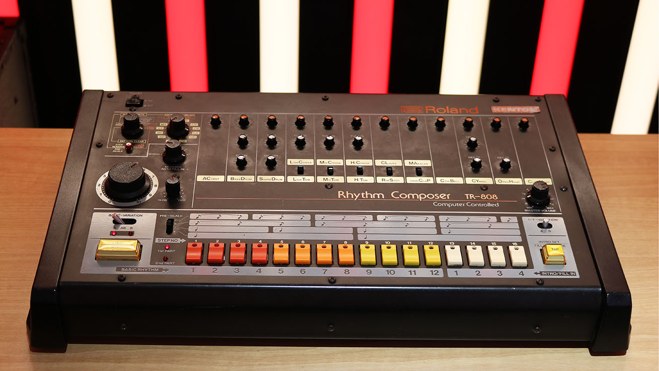 The TR-808 display