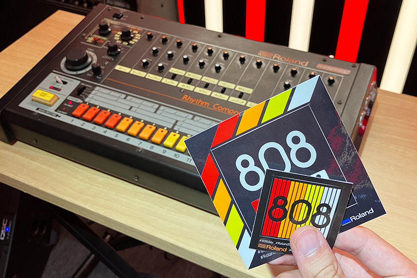 808オリジナルステッカー