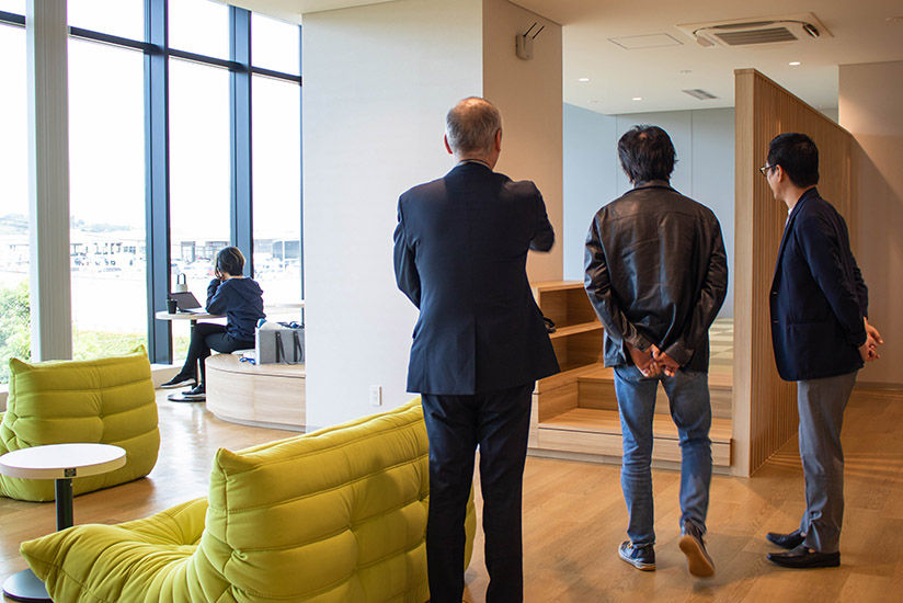 Touring the Head Office