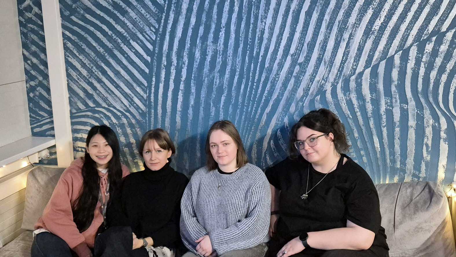 Takahashi and her colleagues at DG DIMENSE