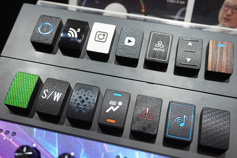 UV-printed design prototype samples