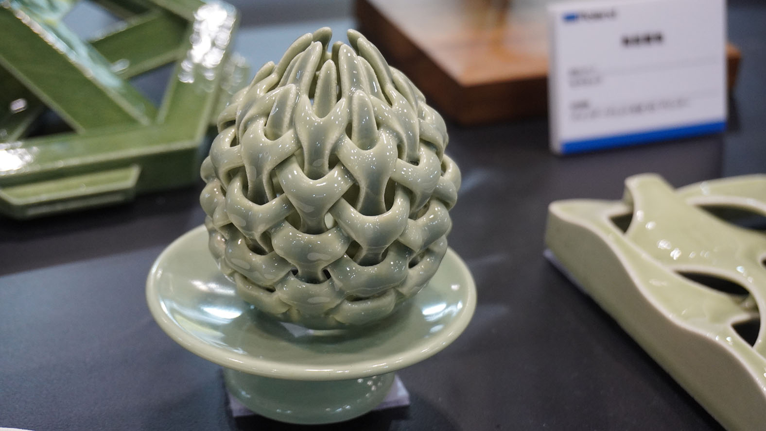 Samples created with the powder 3D printer