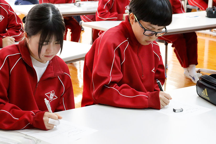 Scene from the lecture