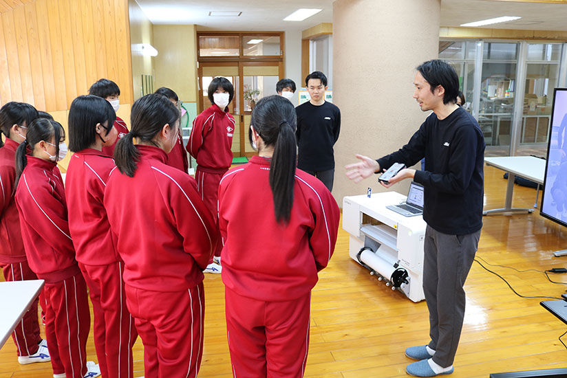 ステッカー作りについて説明