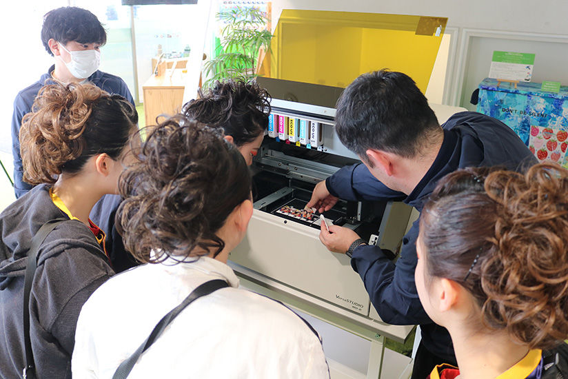 Printing with a UV printer