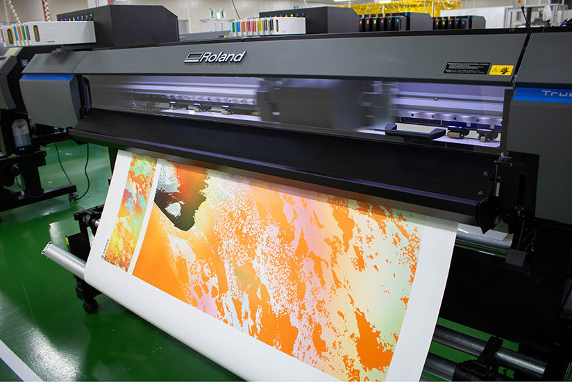 TrueVIS XG-640で印刷