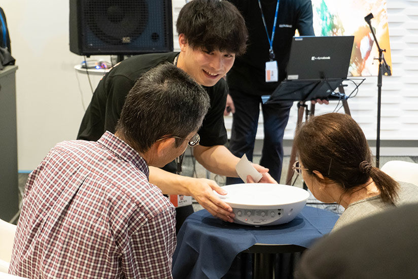 新感覚楽器Mood Panを体験