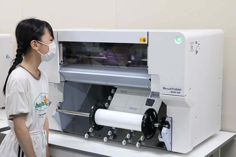 Printing stickers with BN2-20
