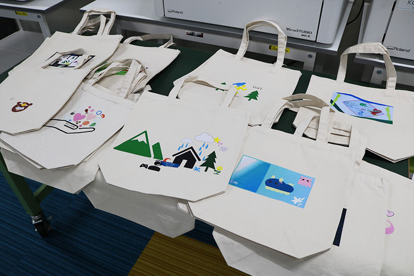 トートバッグ作品