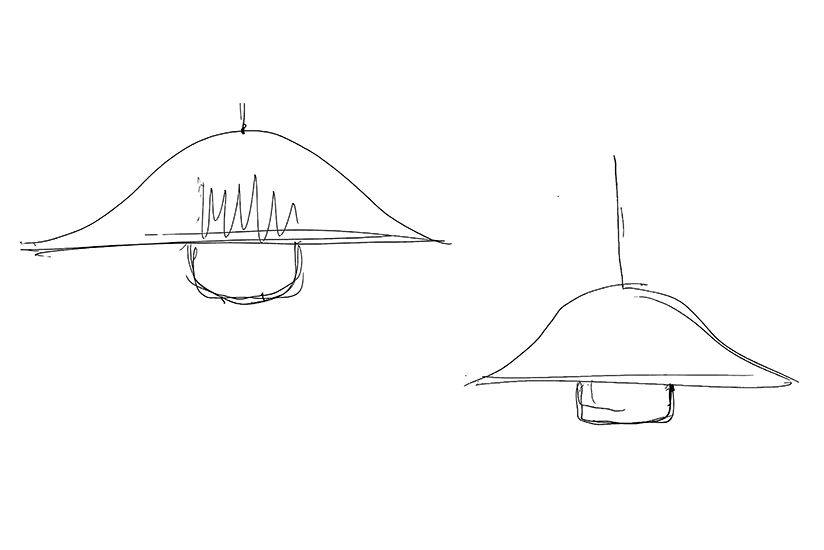 芦沢さんのスケッチ