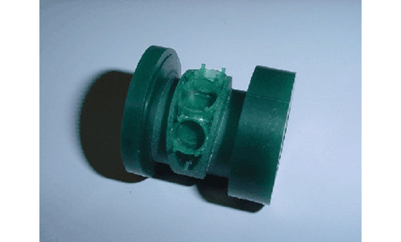 4.切削終了→手加工にて 最終原型完成