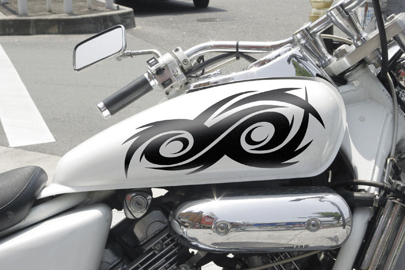 車やバイクの装飾に