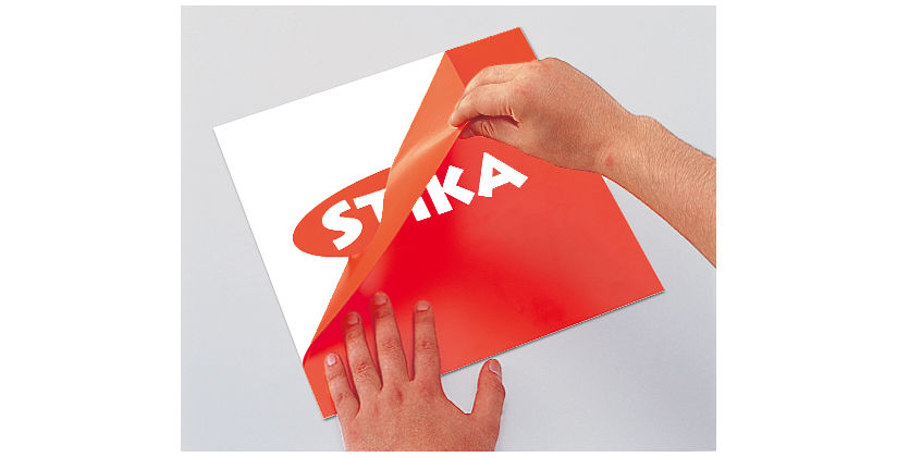 カッティング用シートを自由な形状に切ることのできるSTIKA