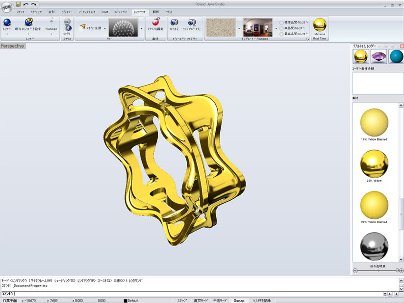 Roland JewelStudio画面